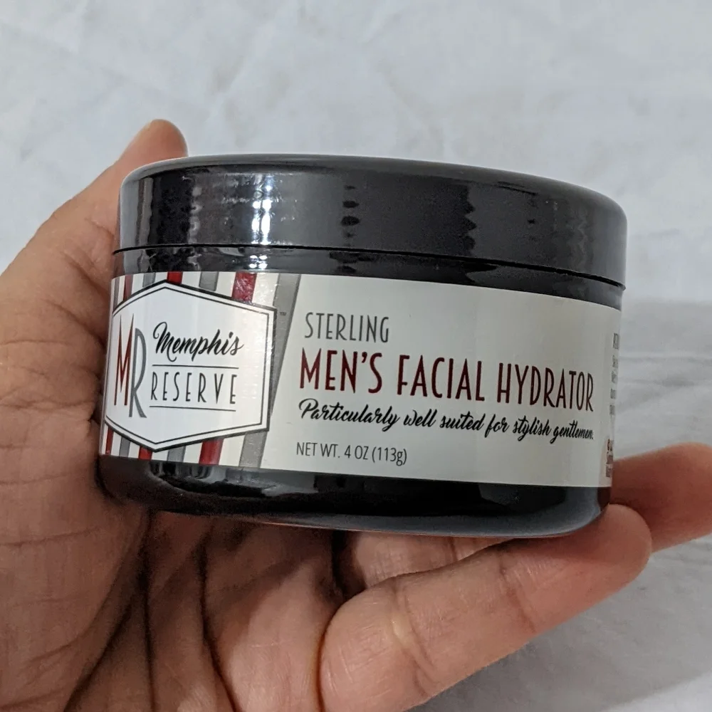 Memphis Reserve Sterling Men's Facial Hydrator, 4 oz., NEW
